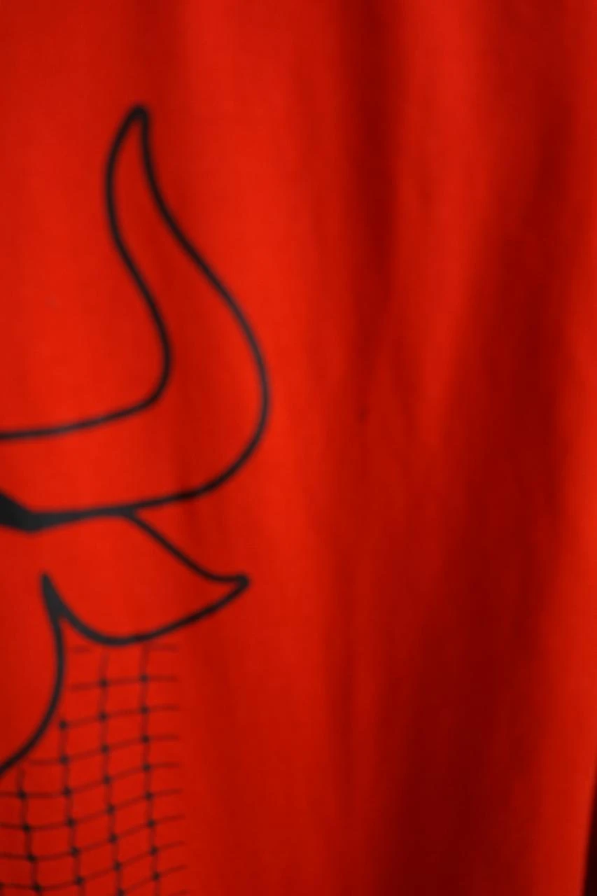 Red Puma men's XL T-shirt with El Toro print, sporty style – photo 8